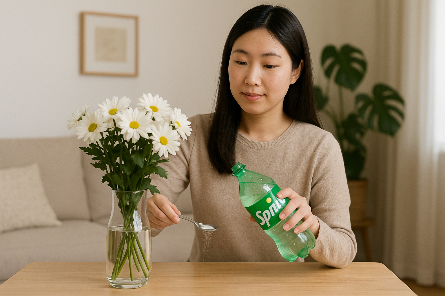 How Much Sprite Should You Use to Keep Flowers Fresh?