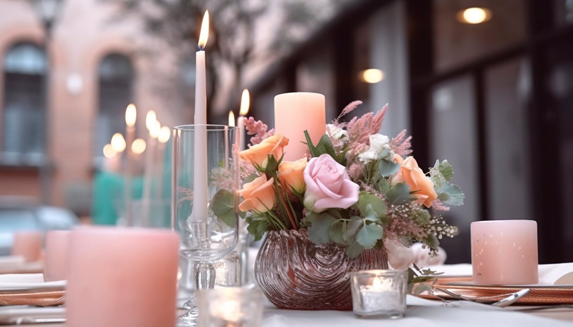 How can couples stretch their wedding flower budget effectively?